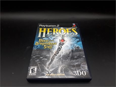 HEROES OF MIGHT & MAGIC - CIB - VERY GOOD CONDITION - PS2