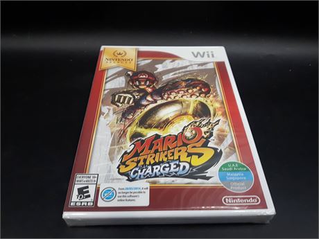 SEALED - MARIO STRIKERS CHARGED - WII