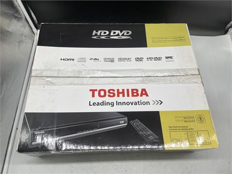 TOSHIBA HD-D3 DVD PLAYER