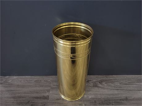 UMBRELLA STAND BRASS (Made in england)