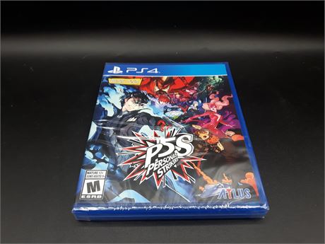 SEALED - PERSONA 5 STRIKERS - PS4