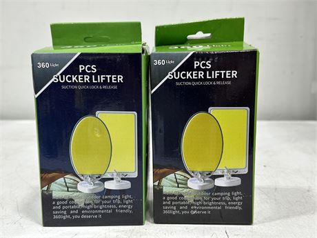 2 NEW CAMPING LIGHTS