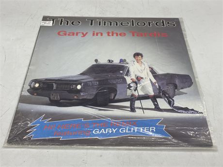 1988 UK PRESS - THE TIMELORDS - GARY IN THE TARDIS - EXCELLENT (E)