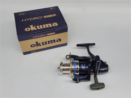 NEW OKUMA HYDRO HD 40 SPINNING REEL