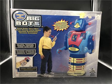 (NEW) INFLATABLE ROBOT BY BIG BOTS (4ft)