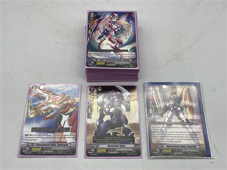 LOT OF CARDFIGHT VANGUARD CARDS