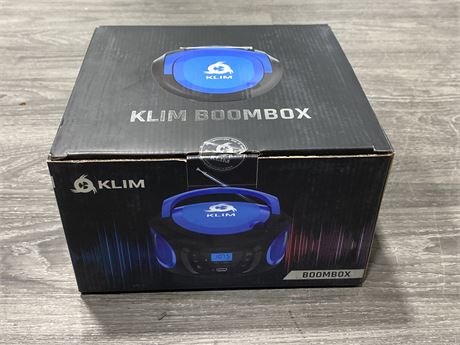 KLIM BOOMBOX NEW IN BOX