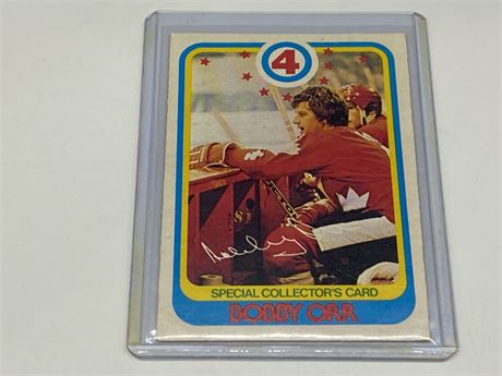 1978/79 OPC BOBBY ORR COLLECTORS CARD