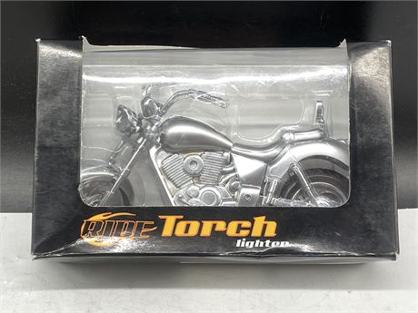 RIDE TORCH LIGHTER - MOTORCYCLE SHAPE