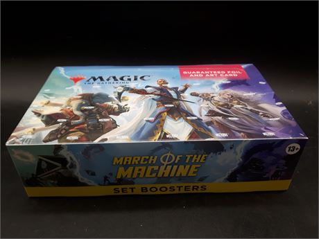 SEALED - MAGIC THE GATHERING MARCH OF MACHINE SET BOOSTER BOX
