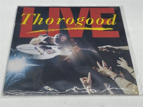 GEORGE THOROGOOD & THE DESTROYERS LIVE - VG (slightly scratched)