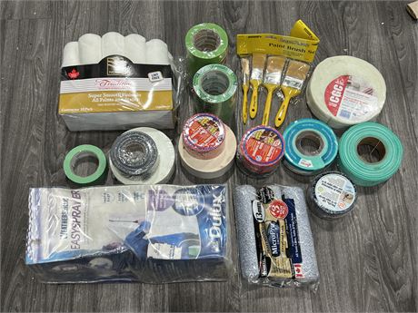 LOT OF PAINTING / DRYWALL ACCESSORIES