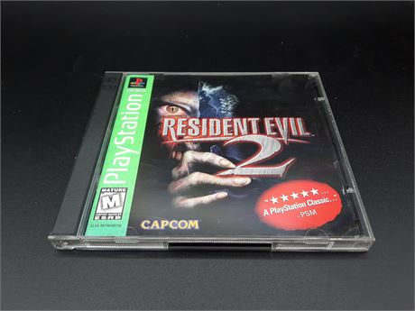 RESIDENT EVIL 2 - EXCELLENT CONDITION - CIB - PLAYSTATION