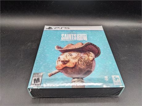 SEALED - SAINTS ROW NOTORIOUS EDITION - PS5