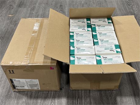 2 BOXES OF NEW LENS CLEANERS