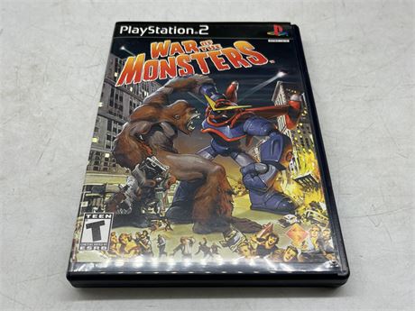 MINT PS2 WAR OF THE MONSTERS