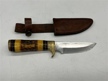 TIMBER RATTLER KNIFE W/SHEATH (10”)