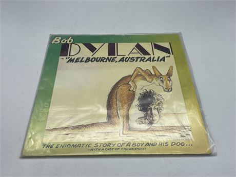 BOOTLEG BOB DYLAN - LIVE MELBOURNE AUSTRALIA 1966 - EXCELLENT (E)