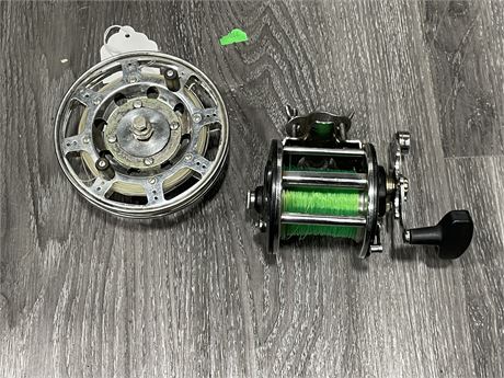 2 FISHING REELS - 1 IS FOR FLY FISHING