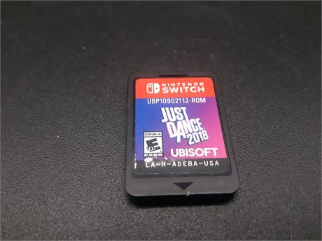 JUST DANCE 2018 - VERY GOOD CONDITION - SWITCH