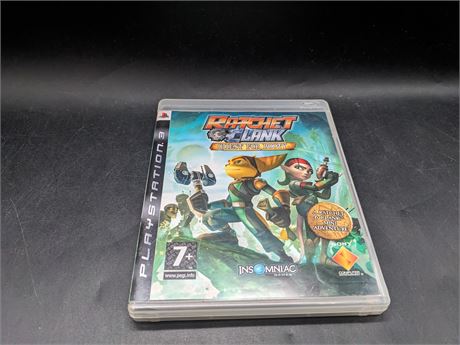 RATCHET & CLANK QUEST FOR BOOTY - CIB - EXCELLENT CONDITION - PS3