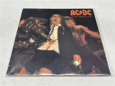 AC/DC - IF YOU WANT BLOOD - EXCELLENT (E)