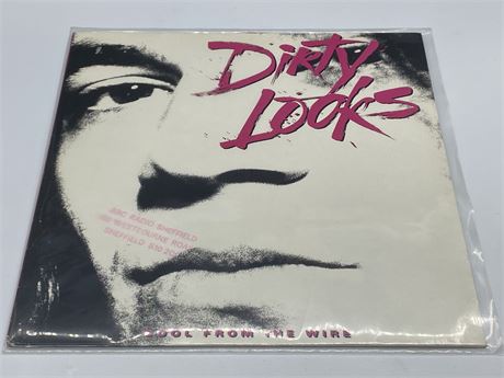 RARE PROMO UK PRESS DIRTY LOOKS - COOL FROM THE WIRE - NEAR MINT (NM)
