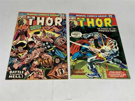 THE MIGHTY THOR #219 & #222