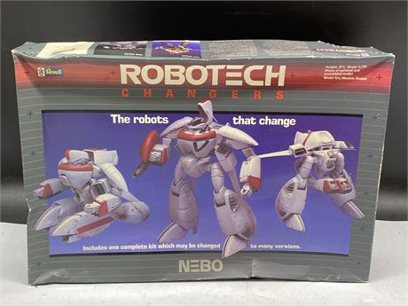 VINTAGE REVELL ROBOTECH CHARGERS NEBO 1/72
