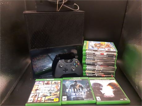 XBOX ONE CONSOLE WITH GAMES - VERY GOOD CONDITION