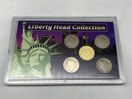 LIBERTY HEAD COLLECTION 1895-1903, 1911