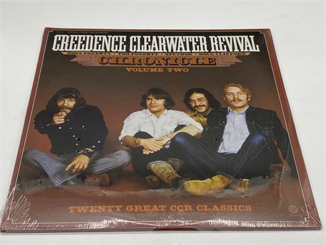 SEALED OLD STOCK CREEDENCE CLEARWATER REVIVAL - CHRONICLE VOLUME 2