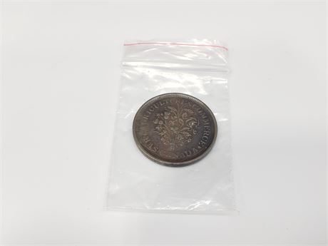 1835 MONTREAL TOKEN FINE MINTED (ONLY 500,000 MINTED)
