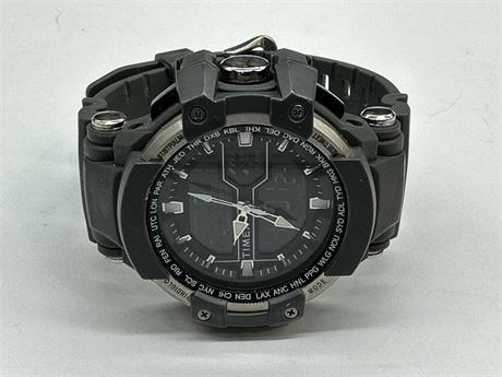 MENS TIMEX INDIGLO G-SHOCK STYLE WATCH 44MM