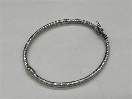 MARKED 925 MADE IN ITALY WOMENS BANGLE