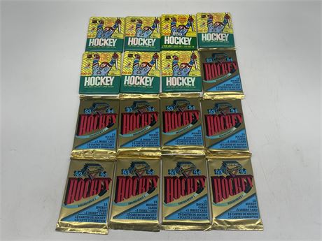 16 SEALED OPC/TOPPS NHL CARD PACKS