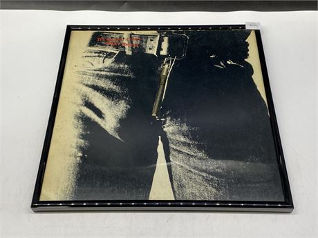 FRAMED THE ROLLING STONES - STICKY FINGERS