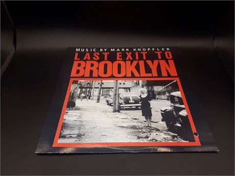 LAST EXIT TO BROOKLYN SOUNDTRACK (VG) VERY GOOD CONDITION - VINYL