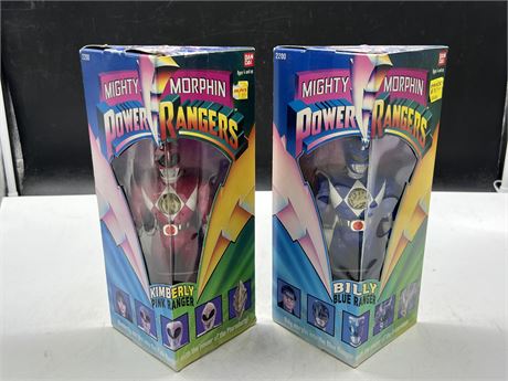 (2) 1993 POWER RANGER ACTION FIGURES SEALED IN PACKAGE (11”)
