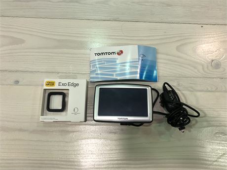 "LIKE NEW" TOMTOM GPS DEVICE WITH NEW APPLE WATCH EXO EDGE 38MM CASE