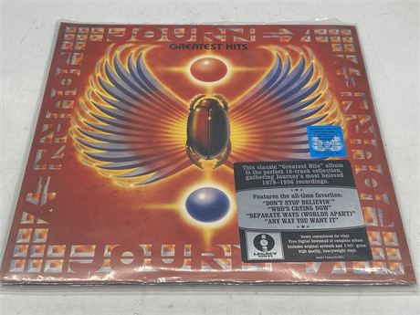 SEALED - JOURNEY - GREATEST HITS 2LP