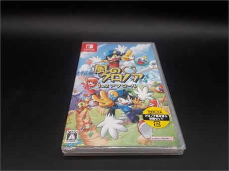 SEALED - KLONOA (PLAYS IN ENGLISH) - SWITCH