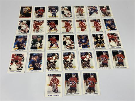 (31) 1989 MINI OPC CARDS