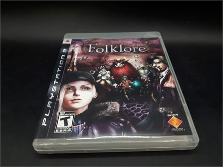 FOLKLORE - VERY GOOD CONDITION - PS3