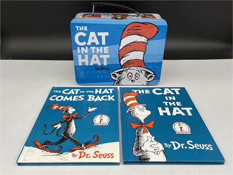 CAT IN THE HAT LUNCHBOX & BOOKS