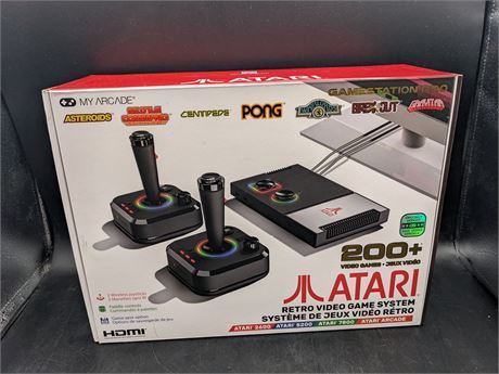 ATARI HDMI PRO CONSOLE (200+ GAMES) - CIB - MINT CONDITION