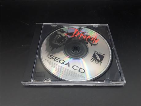 EXCELLENT CONDITION - DRACULA - SEGA CD - DISC ONLY