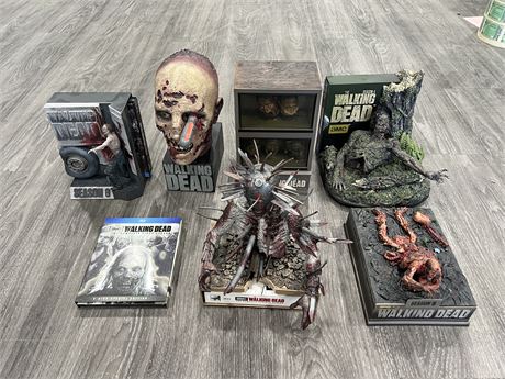THE WALKING DEAD LIMITED EDITION BLU RAY SETS (SEASONS 1-7)