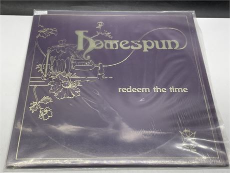 HOMESPUN - REDEEM THE TIME (RECORDED IN VANCOUVER) - MINT (M)
