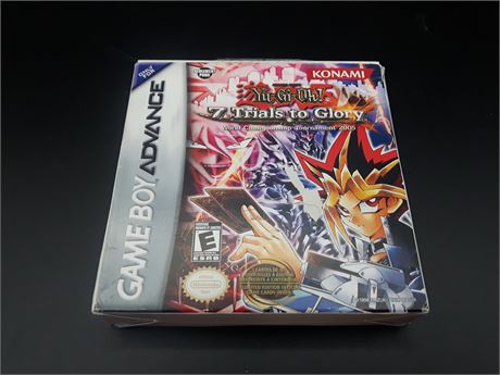 EXCELLENT CONDITION - YUGIOH 7 TRIALS TO GLORY - GBA